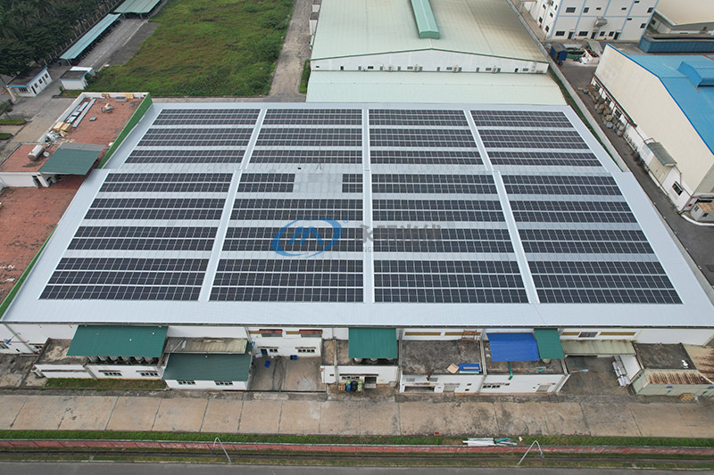 胡连电子(越南)责任有限公司675.99KW光伏发电站