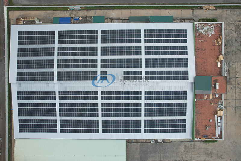 胡连电子(越南)责任有限公司675.99KW光伏发电站