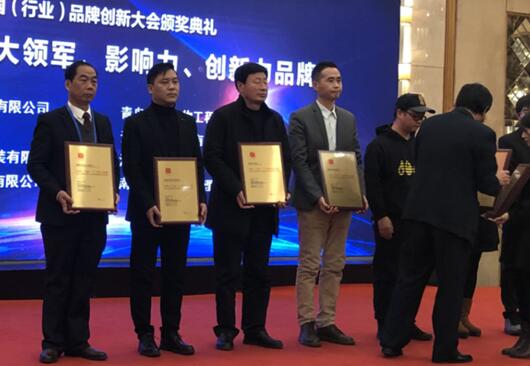 凯发一触即发集团凭借实力，成功角逐，喜获“2018中国(行业)十大影响力品牌”大奖殊荣